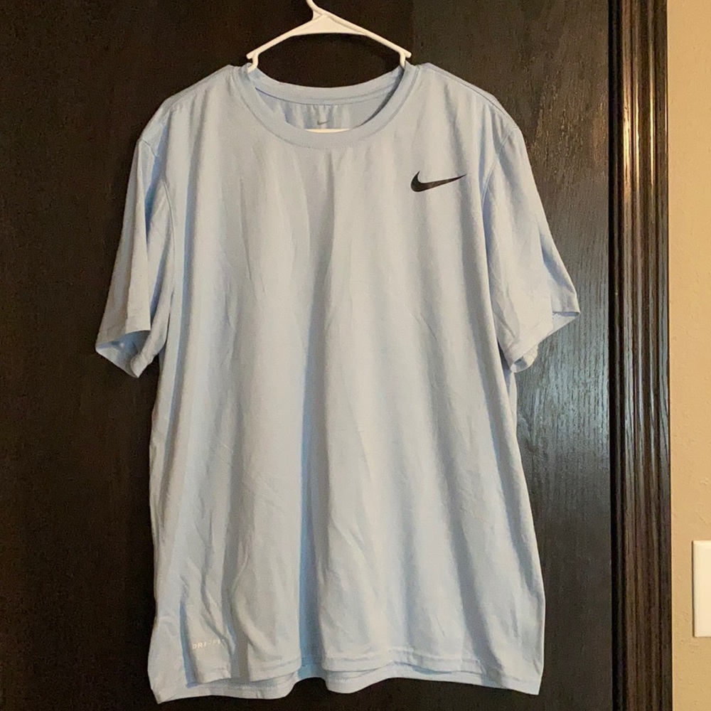 NIKE, blue XL Dri-fit men’s Tee shirt